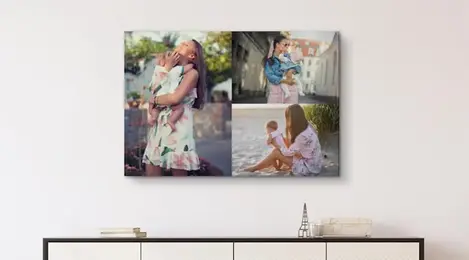 Pet photo canvas print